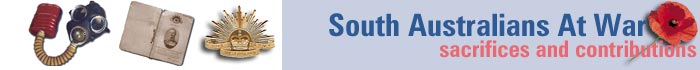 South Australians at War heading